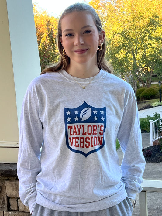 Long-sleeved Football Tshirt|Taylor’s Version tshirt