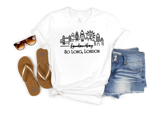 London Boy, So Long London Tshirt