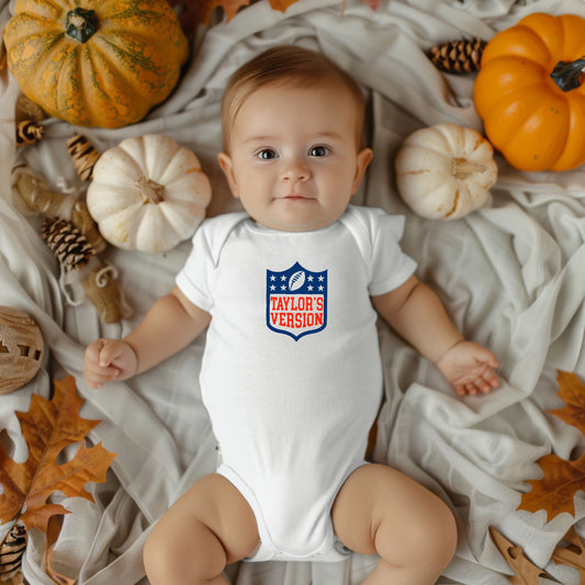 Taylor's Version NFL Baby Onesie