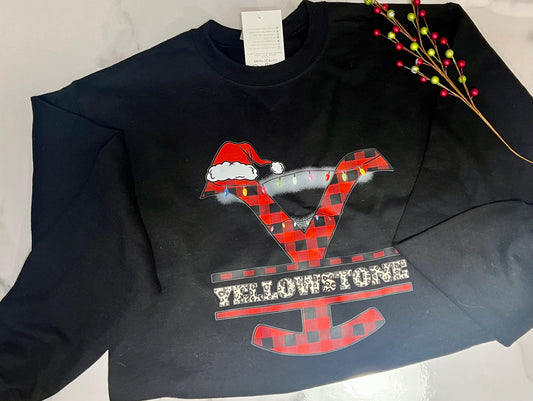 Yellowstone Christmas Crewneck