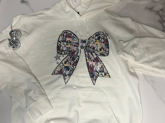 Taylor Swift Eras Bow Hoodie