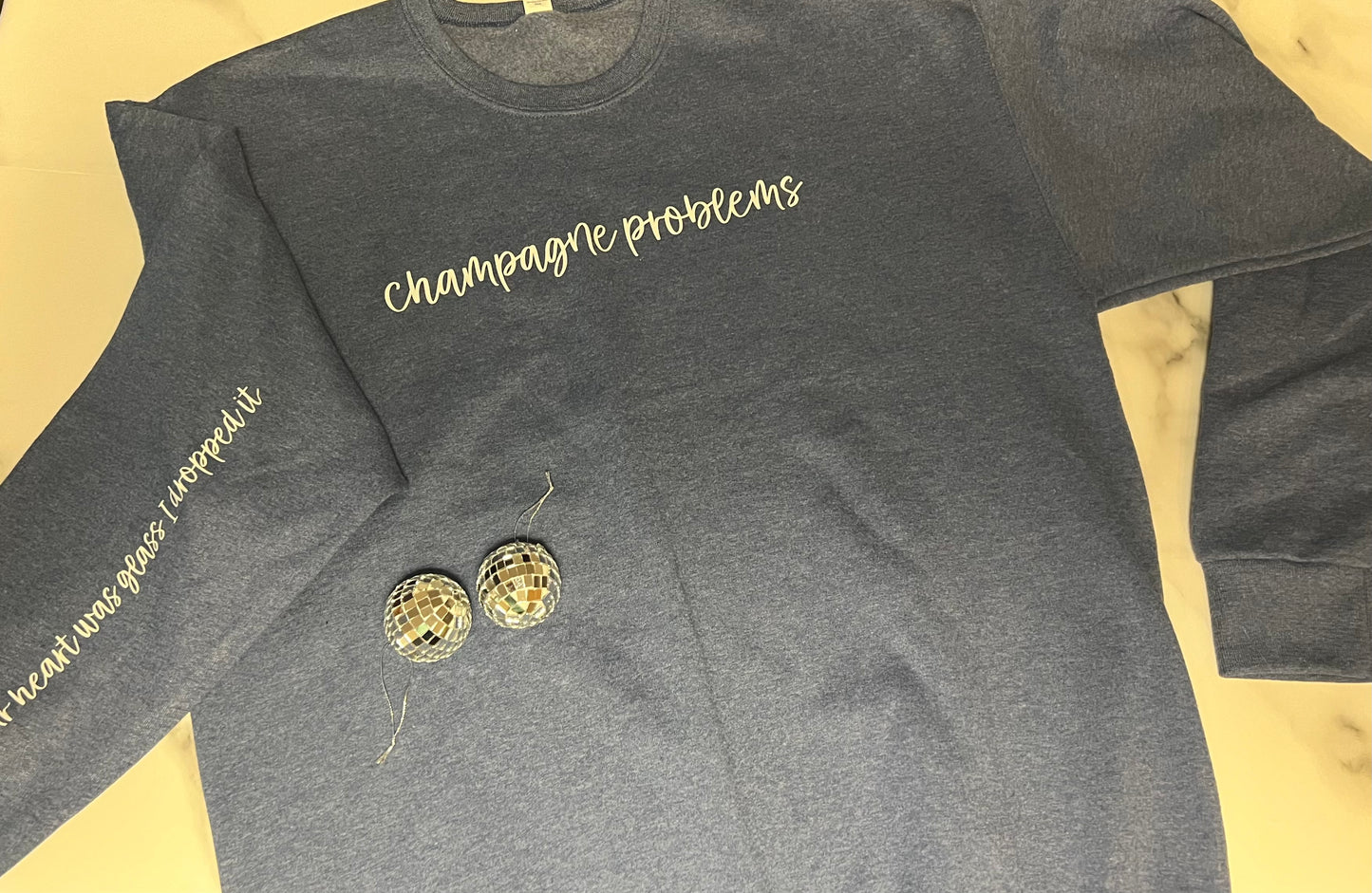 Champagne Problems Crewneck