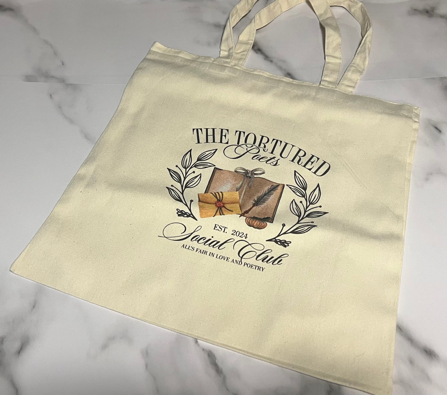 Tortured Poet Social Club Totebag