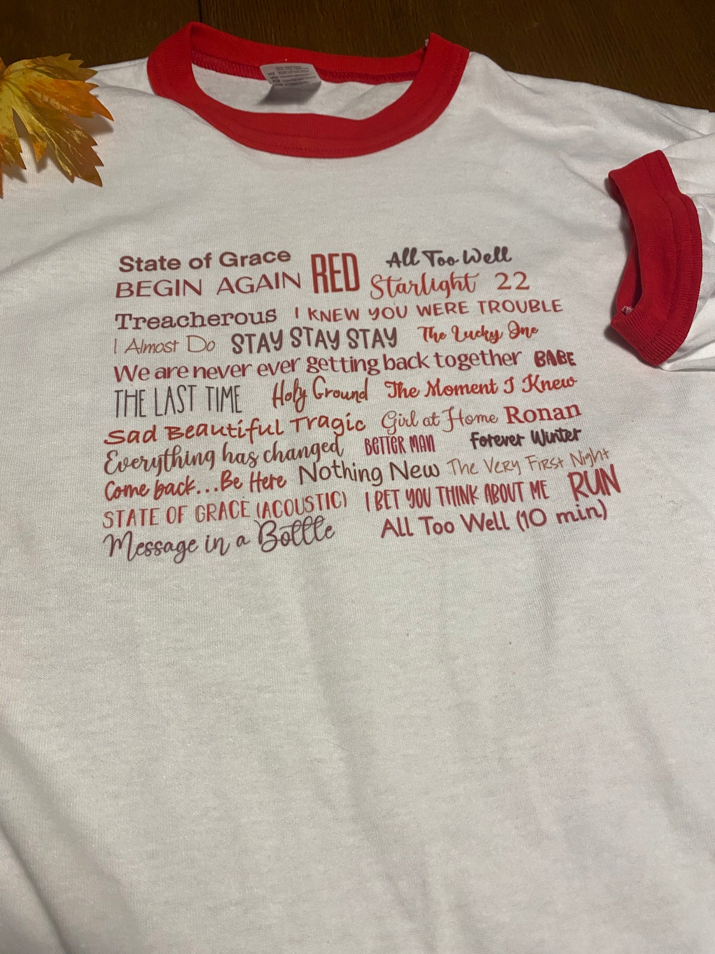 Songs from REDtv Ringer Tee