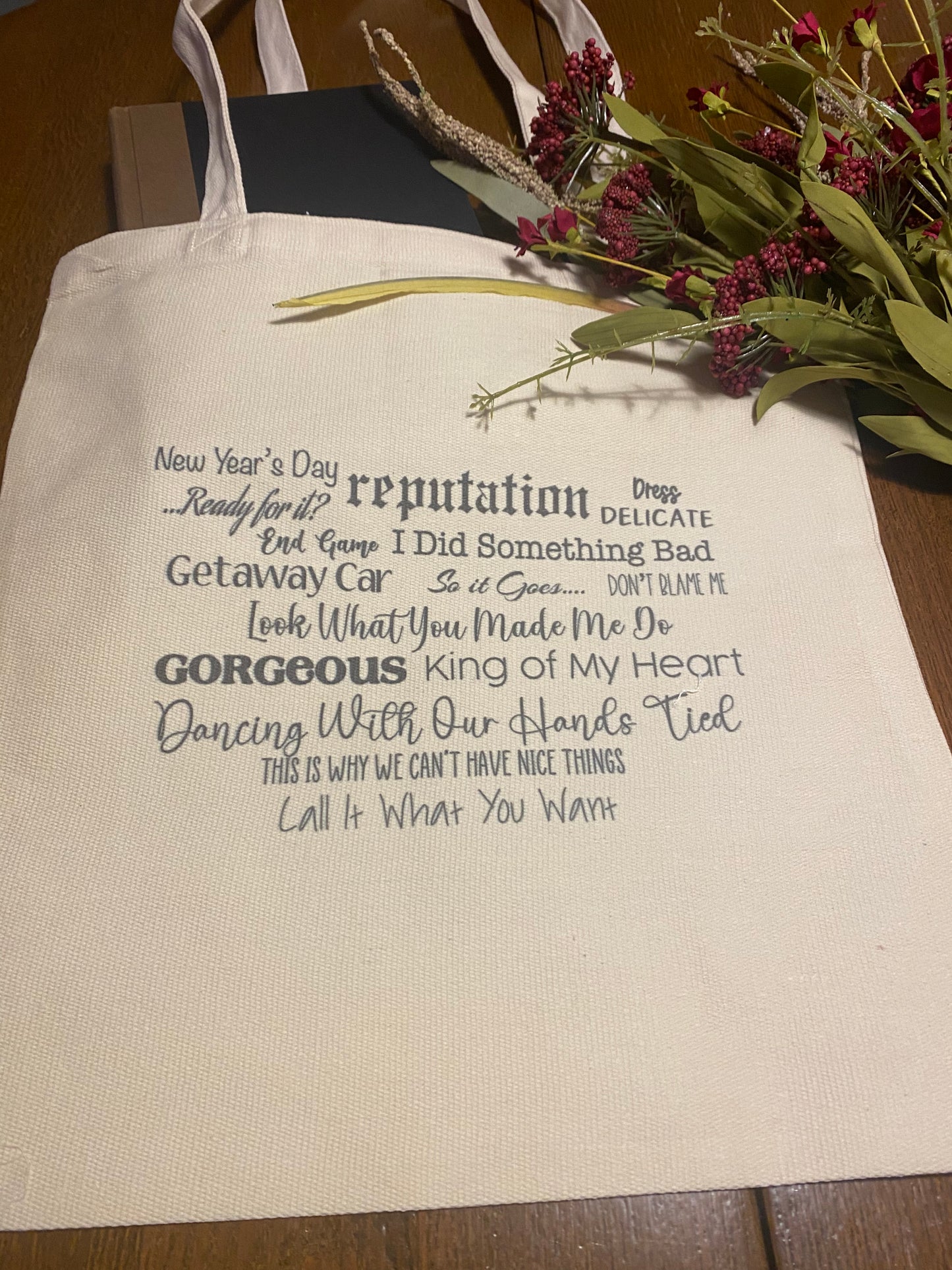 Reputation Songs Totebag