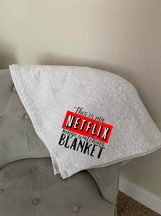 Netflix Watching Blanket