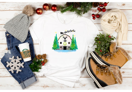 Christmas at Yellowstone Tee