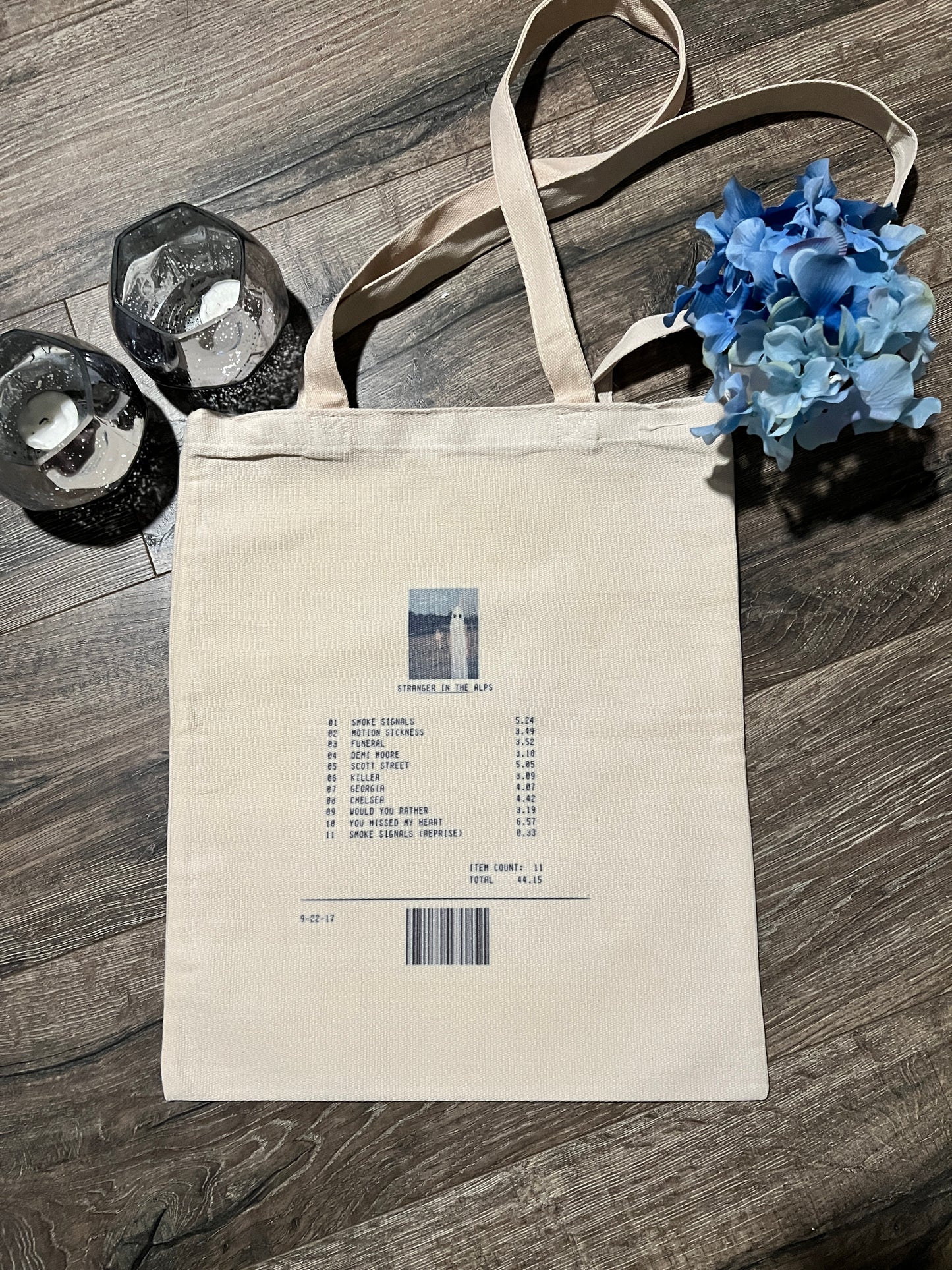 Stranger in the Alps Receipt Totebag