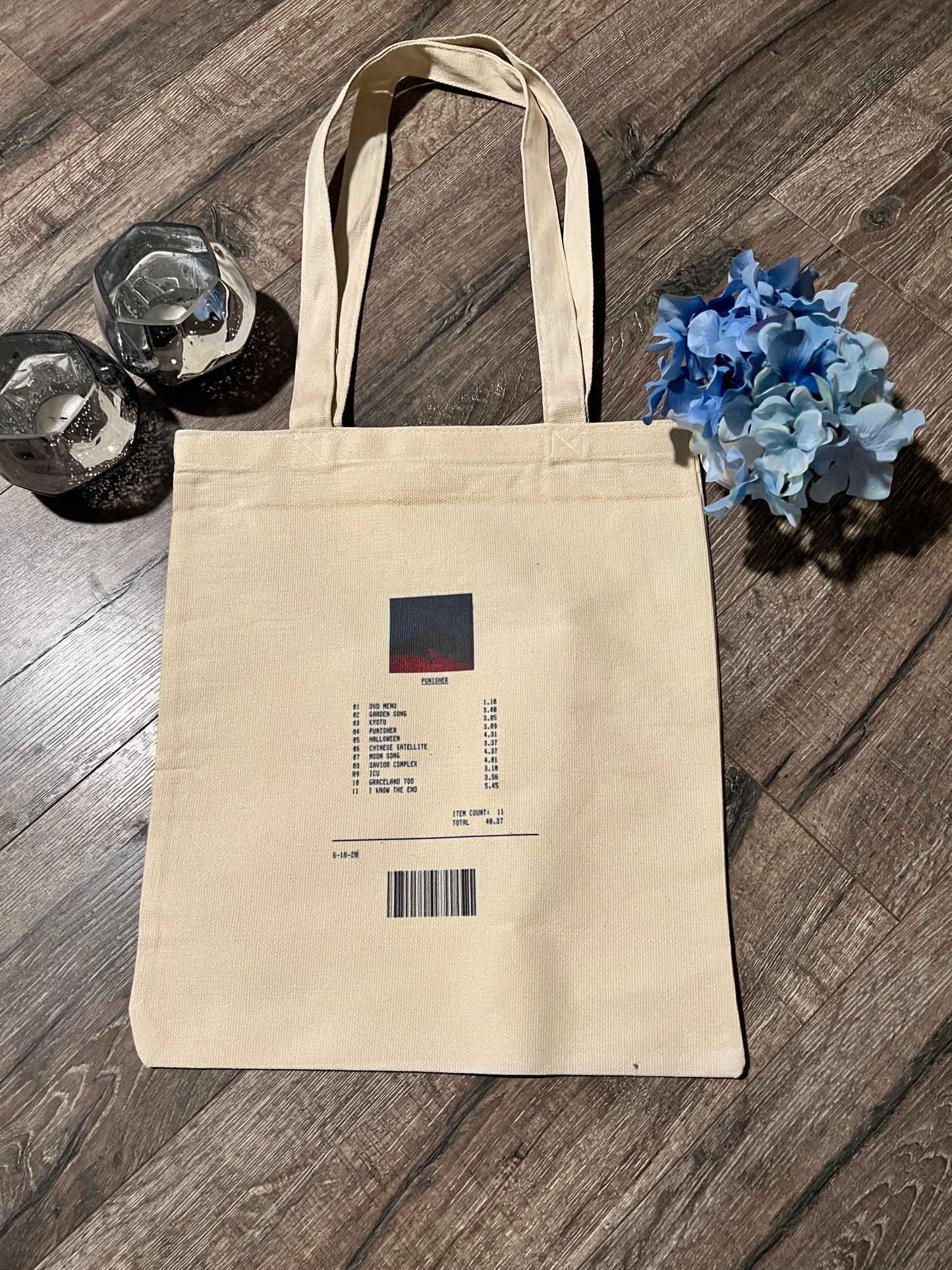 Punisher Album Receipt Tote