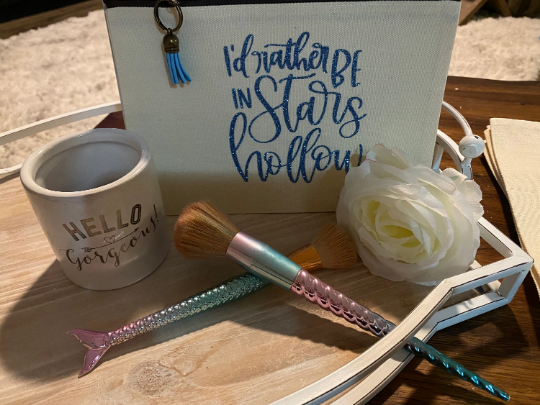 I’d Rather Be In Stars Hollow Makeup Bag