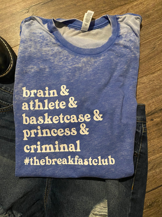 Breakfast Club Character Tshirt