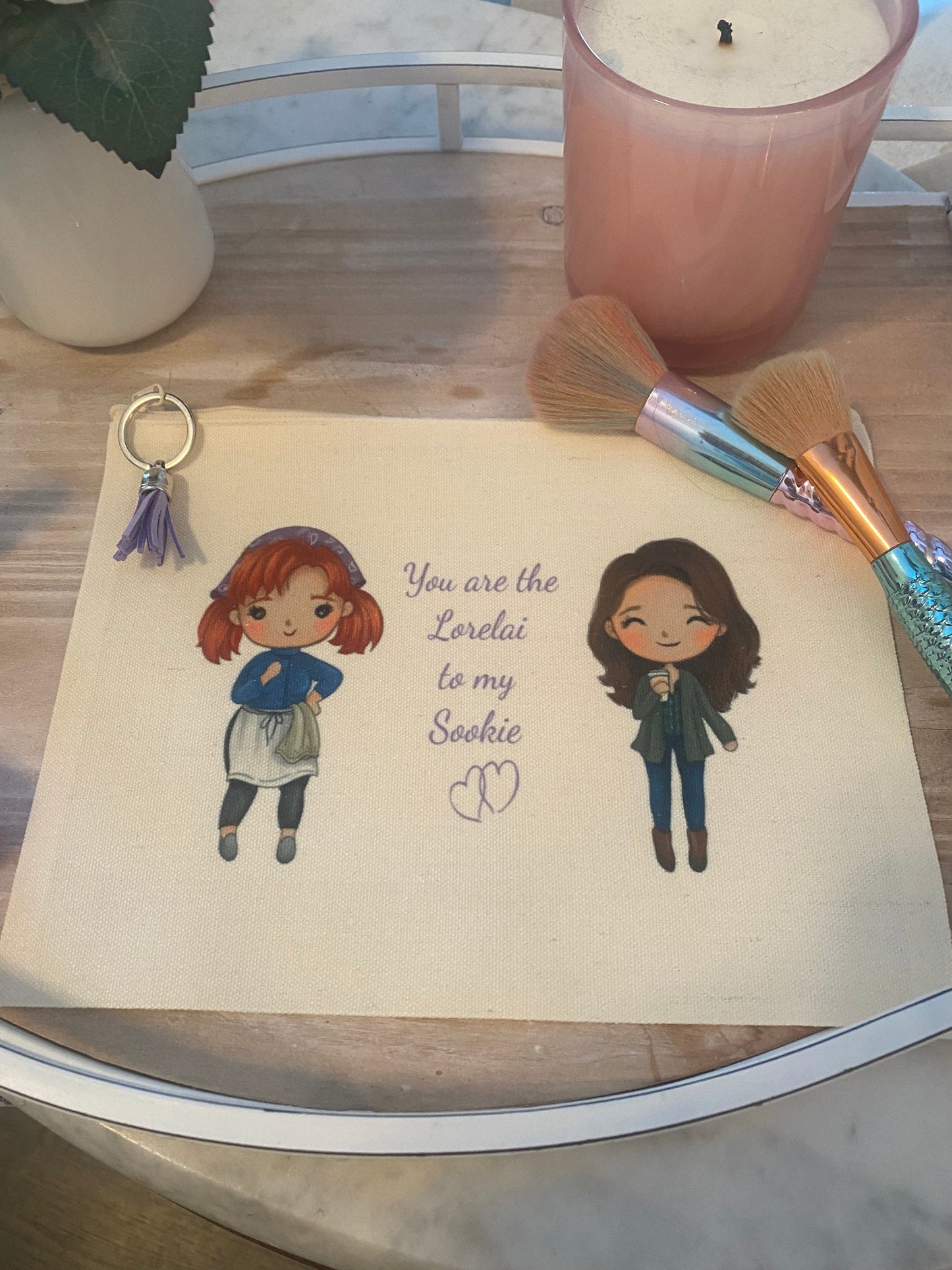 You are the Sookie to my Lorelei Makeup Bag