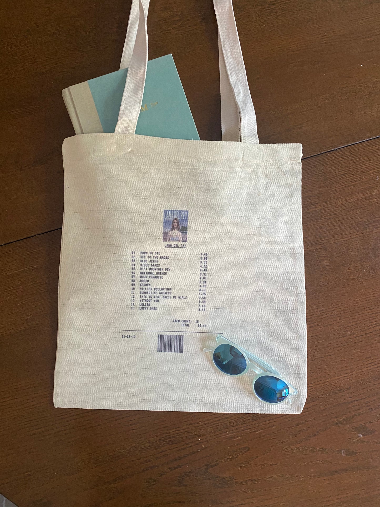 Born to Die Receipt Totebag