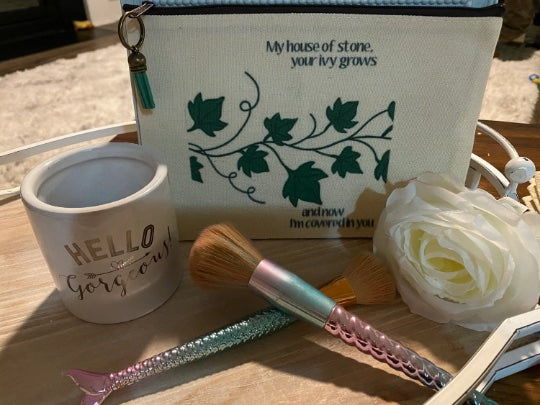 Your Ivy Grows Makeup Bag