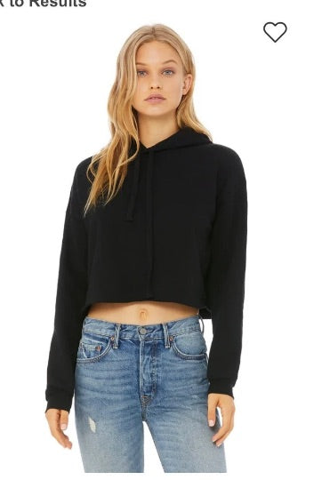 So Casually Cruel Cropped Hoodie