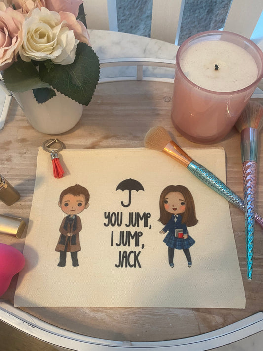 You Jump I Jump Jack Makeup Bag