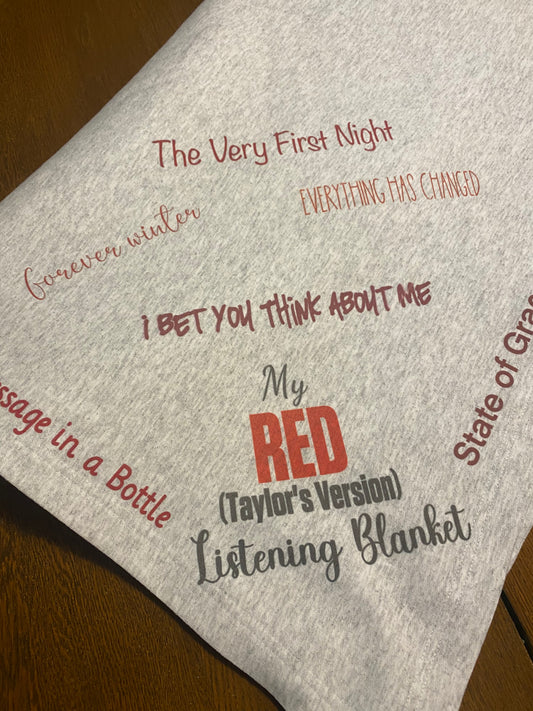 Red (TV) Listening Blanket