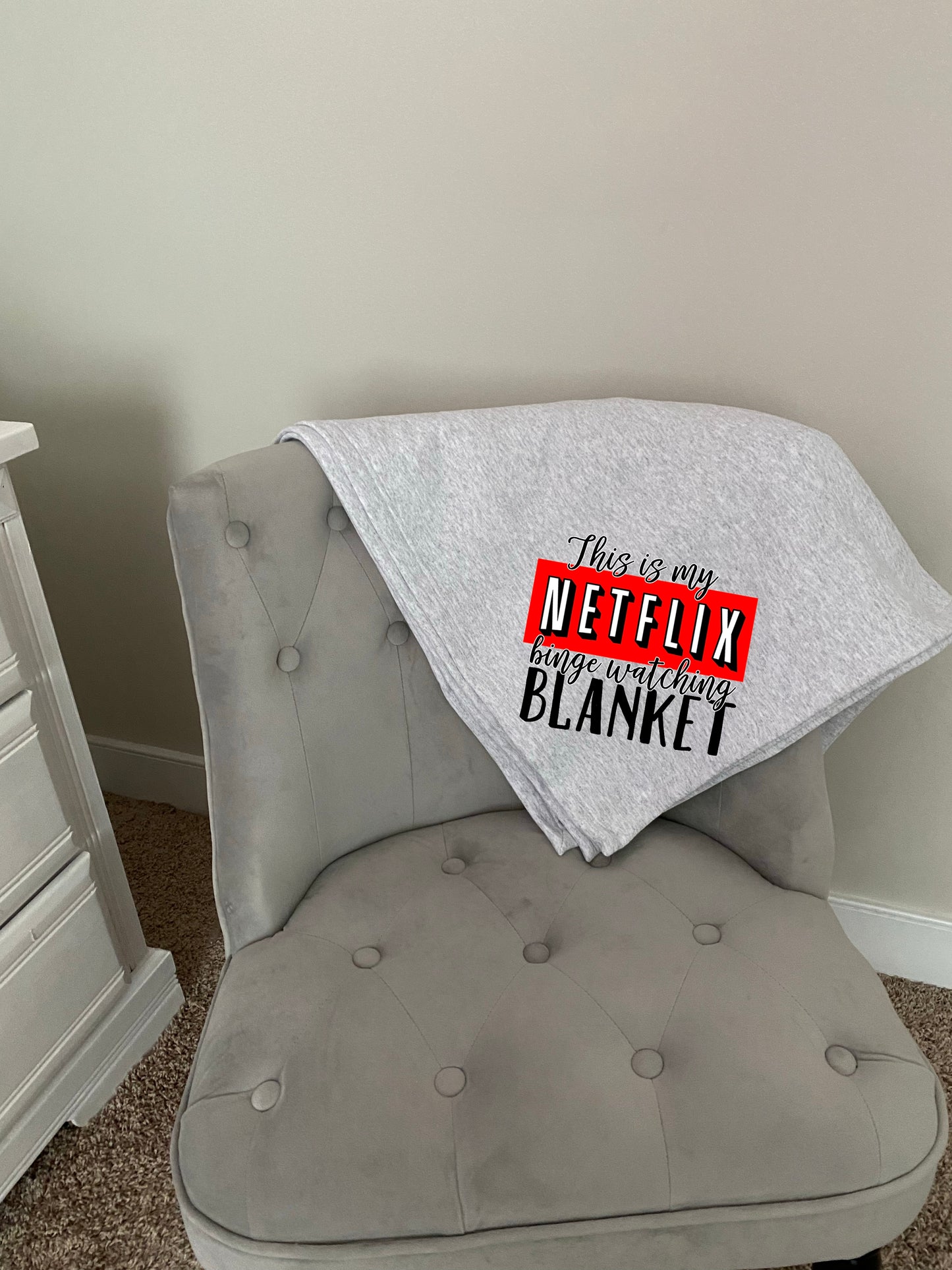 Netflix Watching Blanket