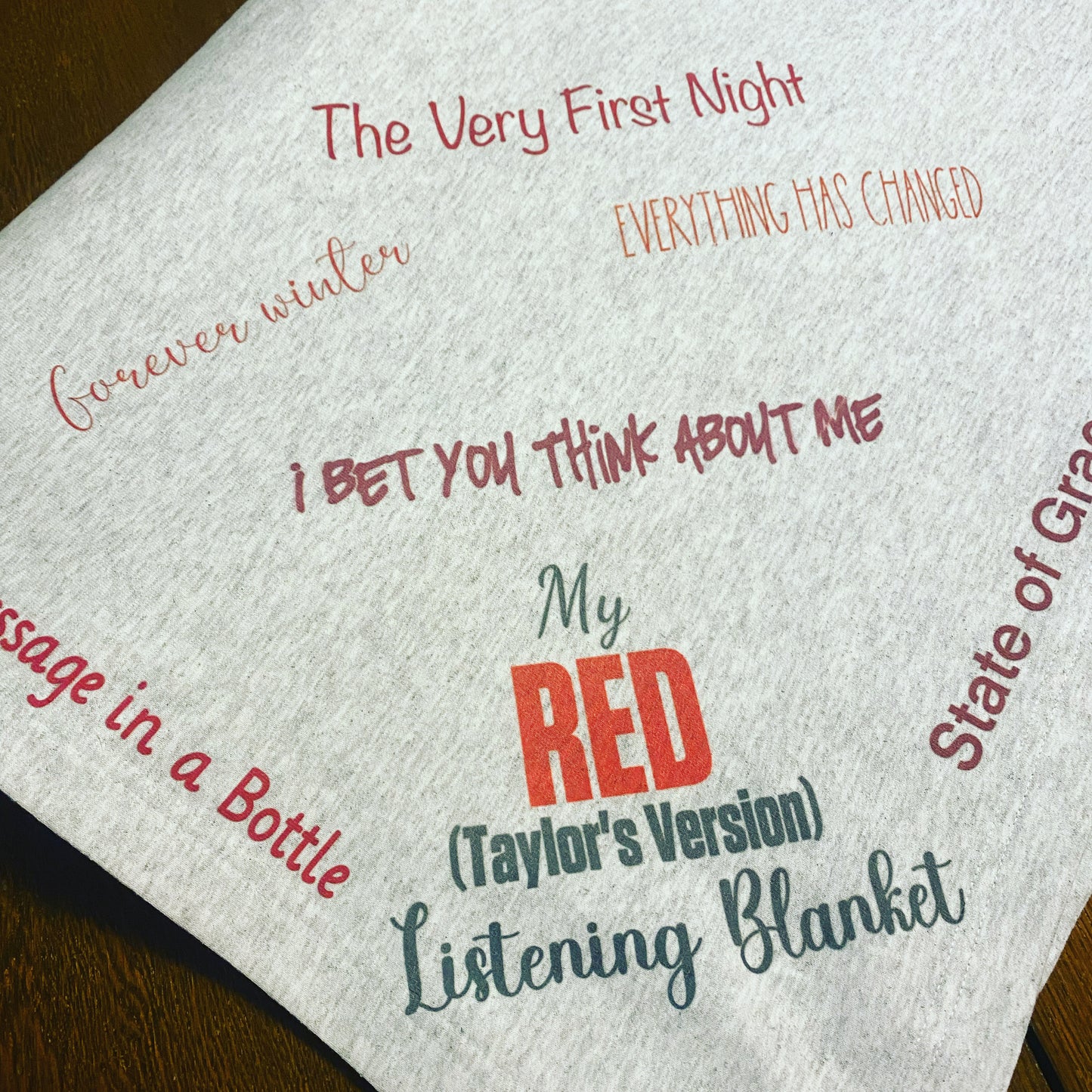 Red (TV) Listening Blanket