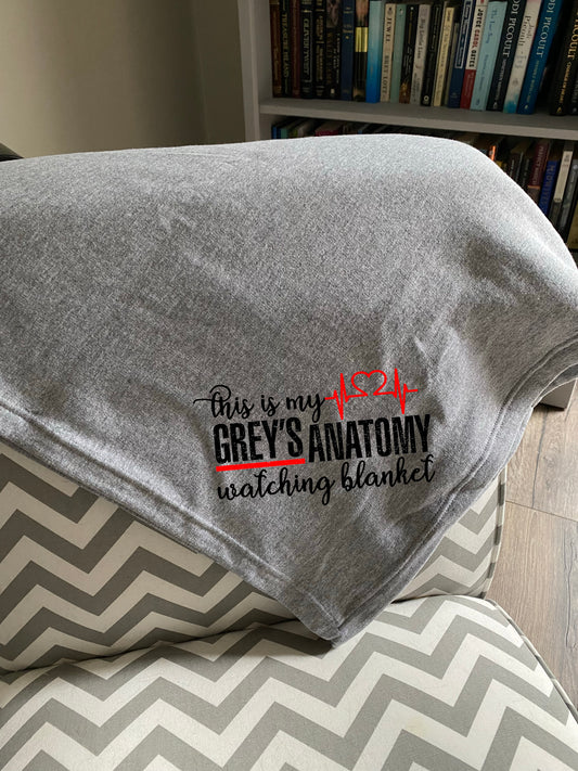 Grey’s Anatomy Watching Blanket