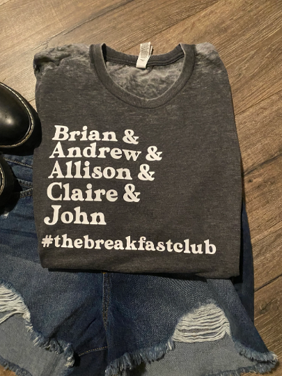 Breakfast Club Name Tee