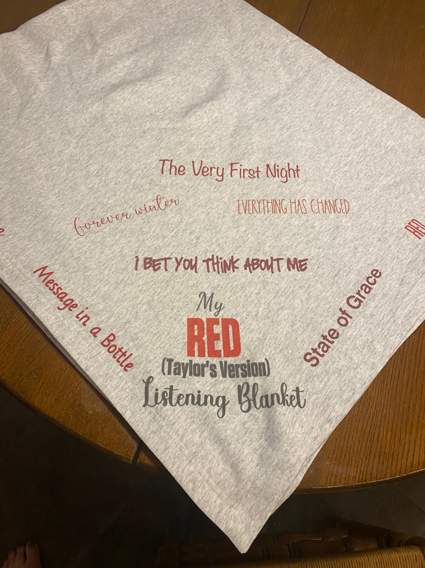 Red (TV) Listening Blanket