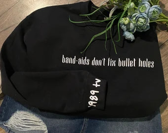 Sweatshirt with sale bullet holes