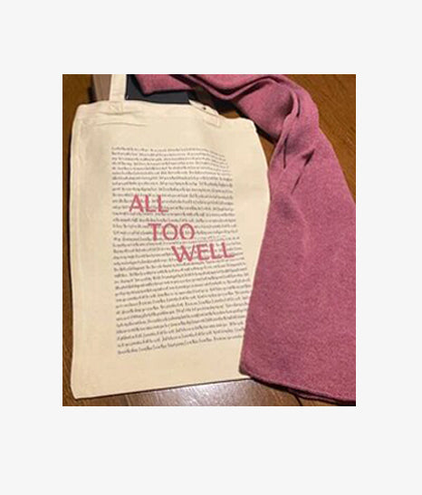 All Too Well Lyric Totebag